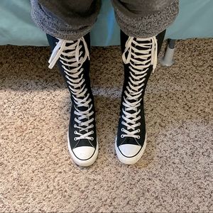 Knee High Converse
